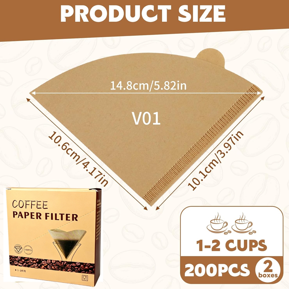 Coffee Filters 200 Count Cone  - Coffee Tea Paper Cups review and price