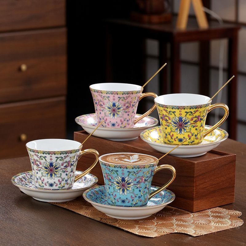 180ml European-style Ceramic C - Coffee Tea English review and price