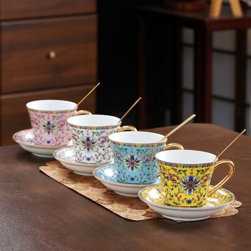 180ml European-style Ceramic C - Coffee Tea English review and price
