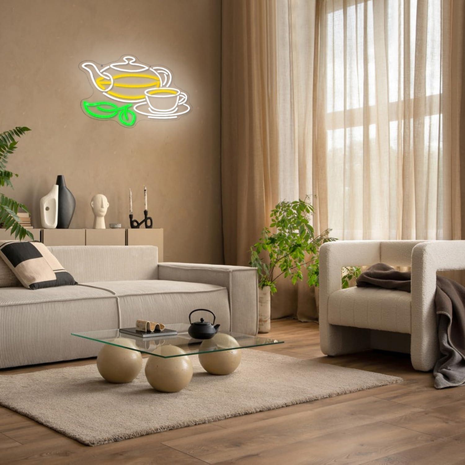 Tea Neon Sign USB Dimmable LED - Coffee Tea Plantation review and price