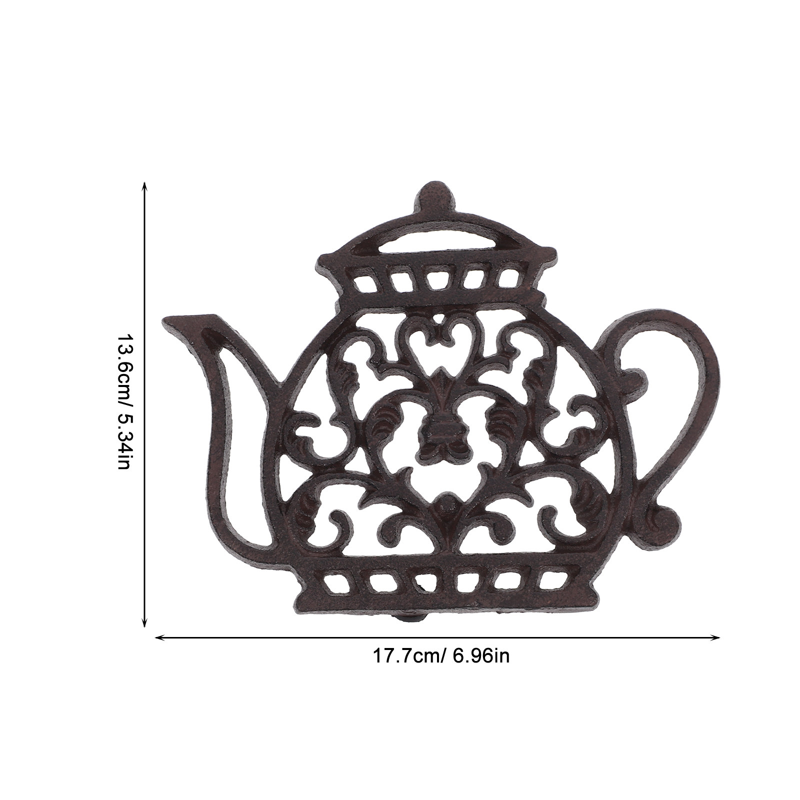 Teapot Shaped Cast Iron Trivet - Cast Iron Teapot review and price