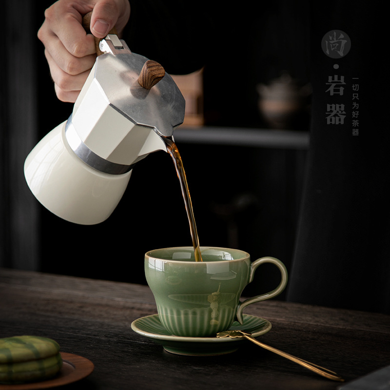 HYS retro celadon green vertic - Coffee Tea Green review and price