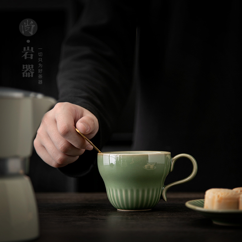 HYS retro celadon green vertic - Coffee Tea Green review and price