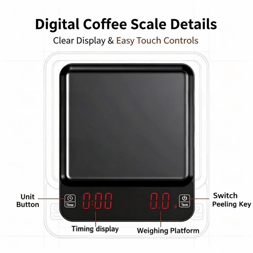 3kg/0.1g High Precision Digita - Coffee & Tea Collective review and price
