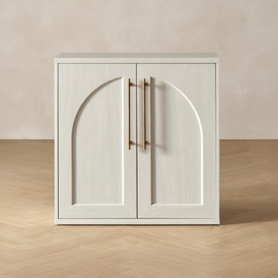 Small modular oak storage cabi - Coffee & Tea Collective review and price