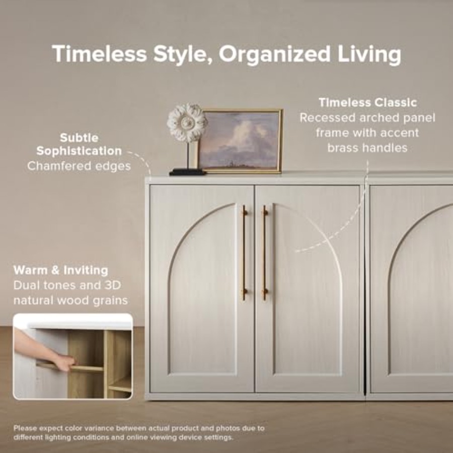 Small modular oak storage cabi - Coffee & Tea Collective review and price