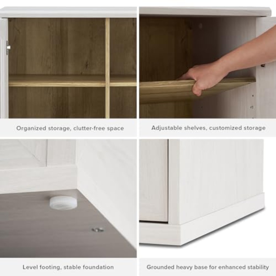 Small modular oak storage cabi - Coffee & Tea Collective review and price