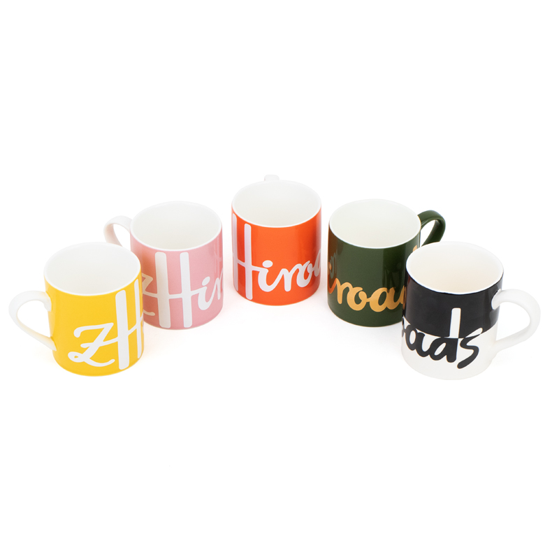 Luxury Bone China Coffee Mug E - Coffee Tea Green review and price