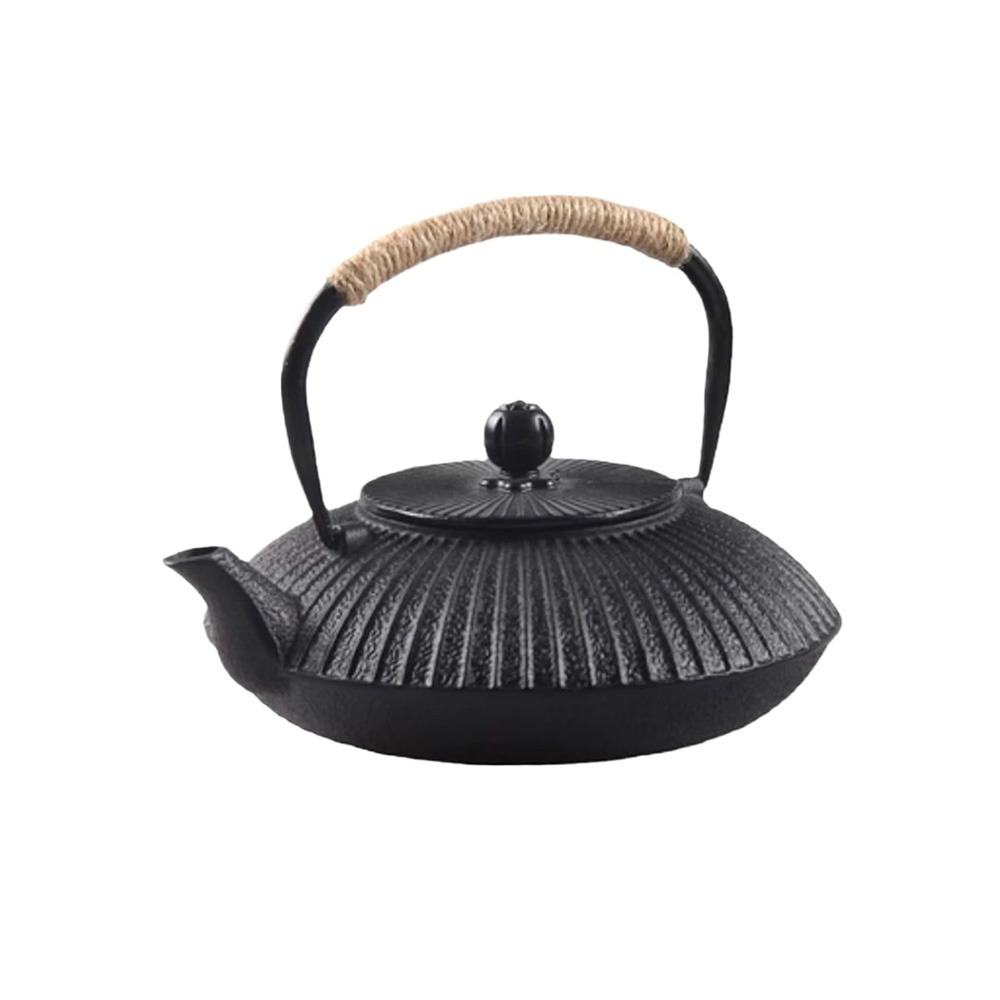 800ml Cast Iron Teapot Umbrell - Cast Iron Teapot review and price