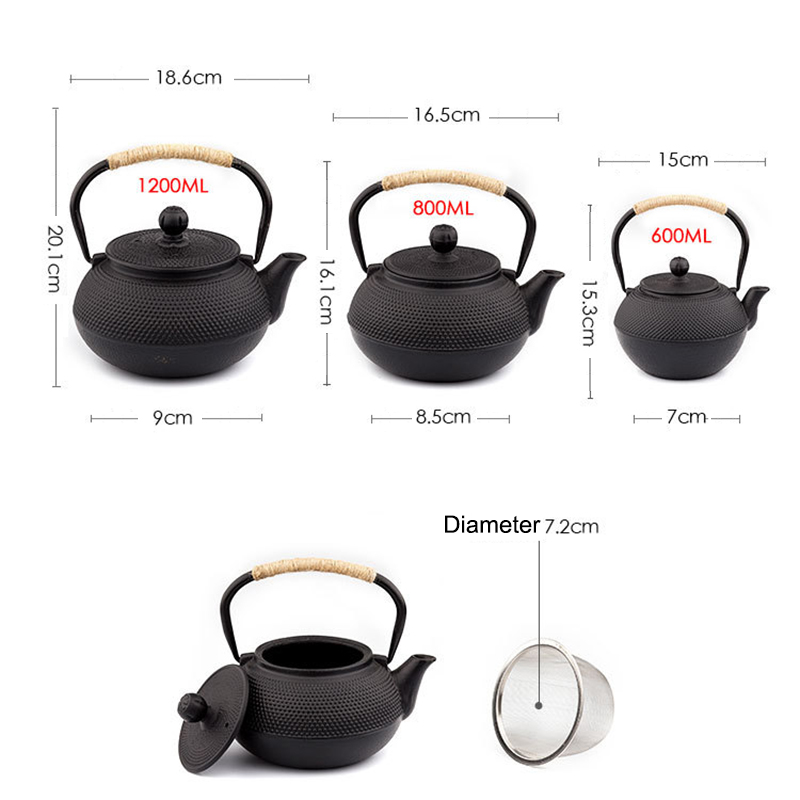 UPORS Japanese Iron Tea Pot wi - Cast Iron Teapot review and price