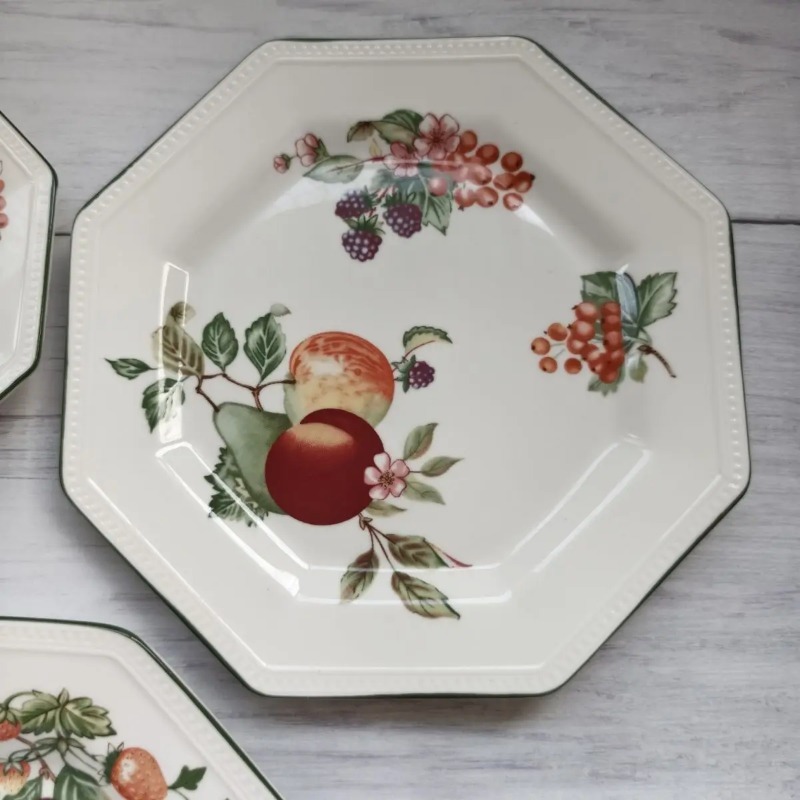 Hand painted green side , frui - Coffee Tea Green review and price