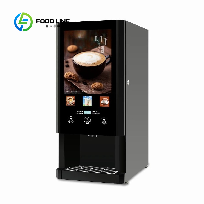 Customized size Hot instant co - Coffee Tea Vending Machine review and price