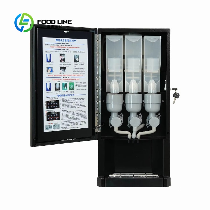 Customized size Hot instant co - Coffee Tea Vending Machine review and price