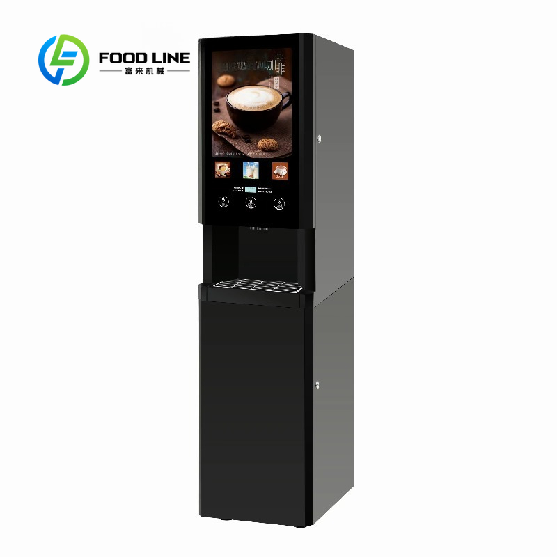 Customized size Hot instant co - Coffee Tea Vending Machine review and price
