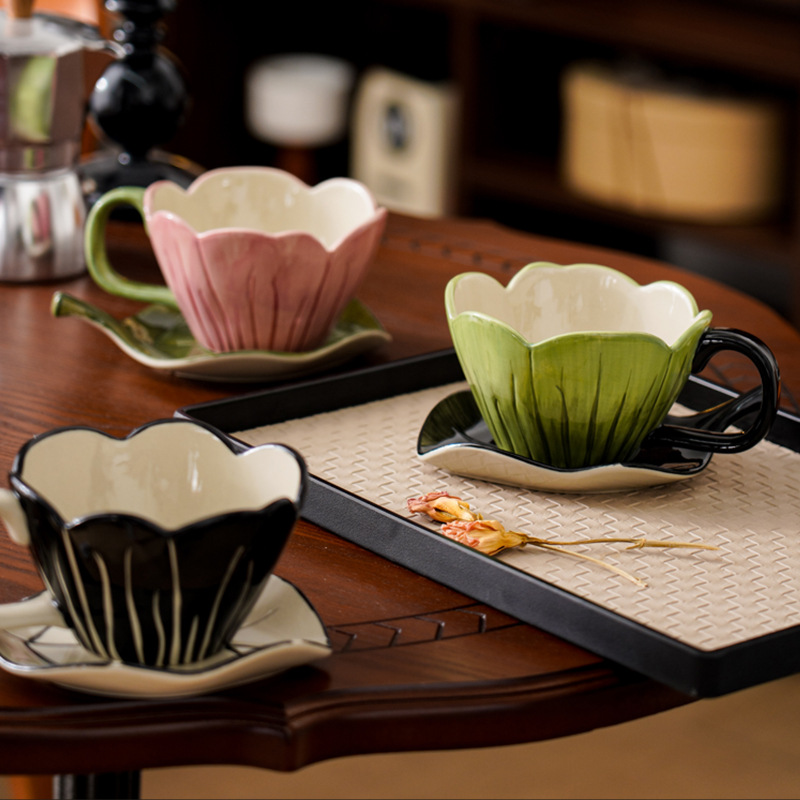 Irregular Hand-painted Coffee  - Coffee Tea Leaf review and price