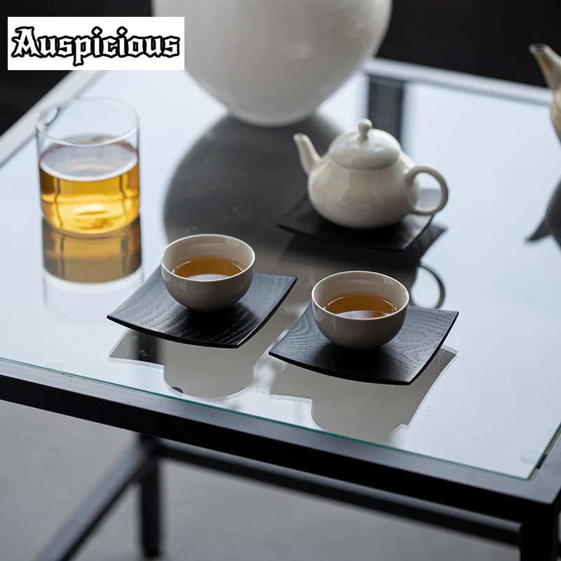 2pc/set Retro Solid Wood Coast - Coffee Tea Stand review and price