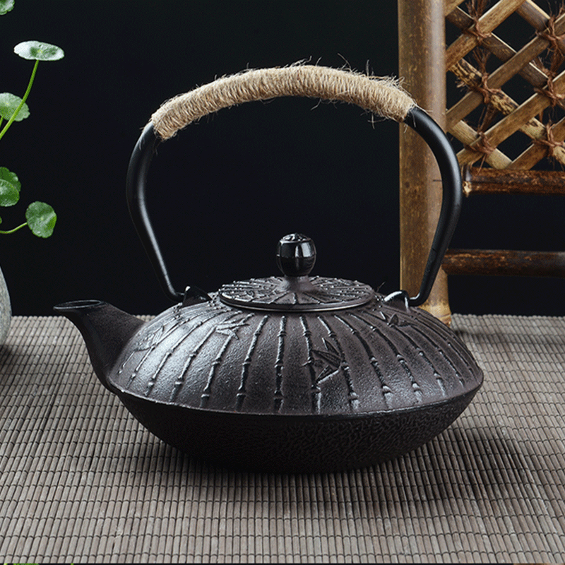 Retro 900ml Cast Iron Teapot J - Cast Iron Teapot review and price