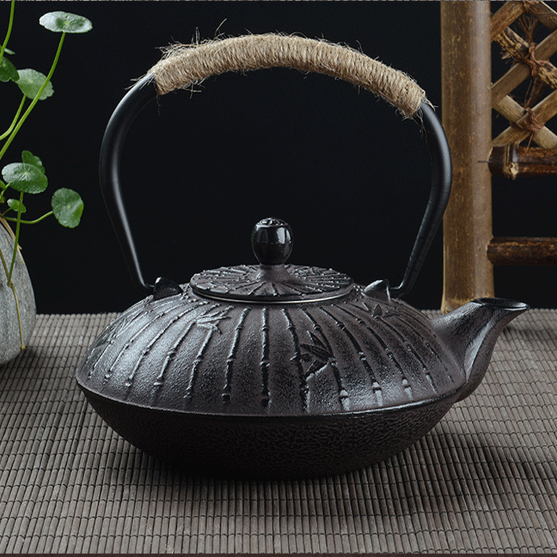 Retro 900ml Cast Iron Teapot J - Cast Iron Teapot review and price
