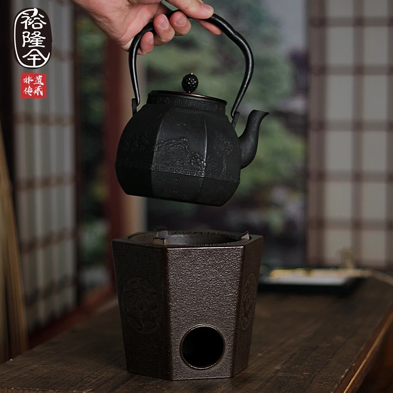 Cast iron Teapot warmer Stove  - Cast Iron Teapot review and price
