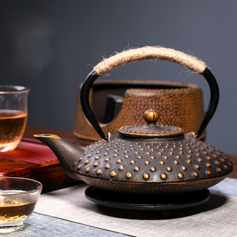 Cast Iron Pear Blossom Bamboo  - Cast Iron Teapot review and price