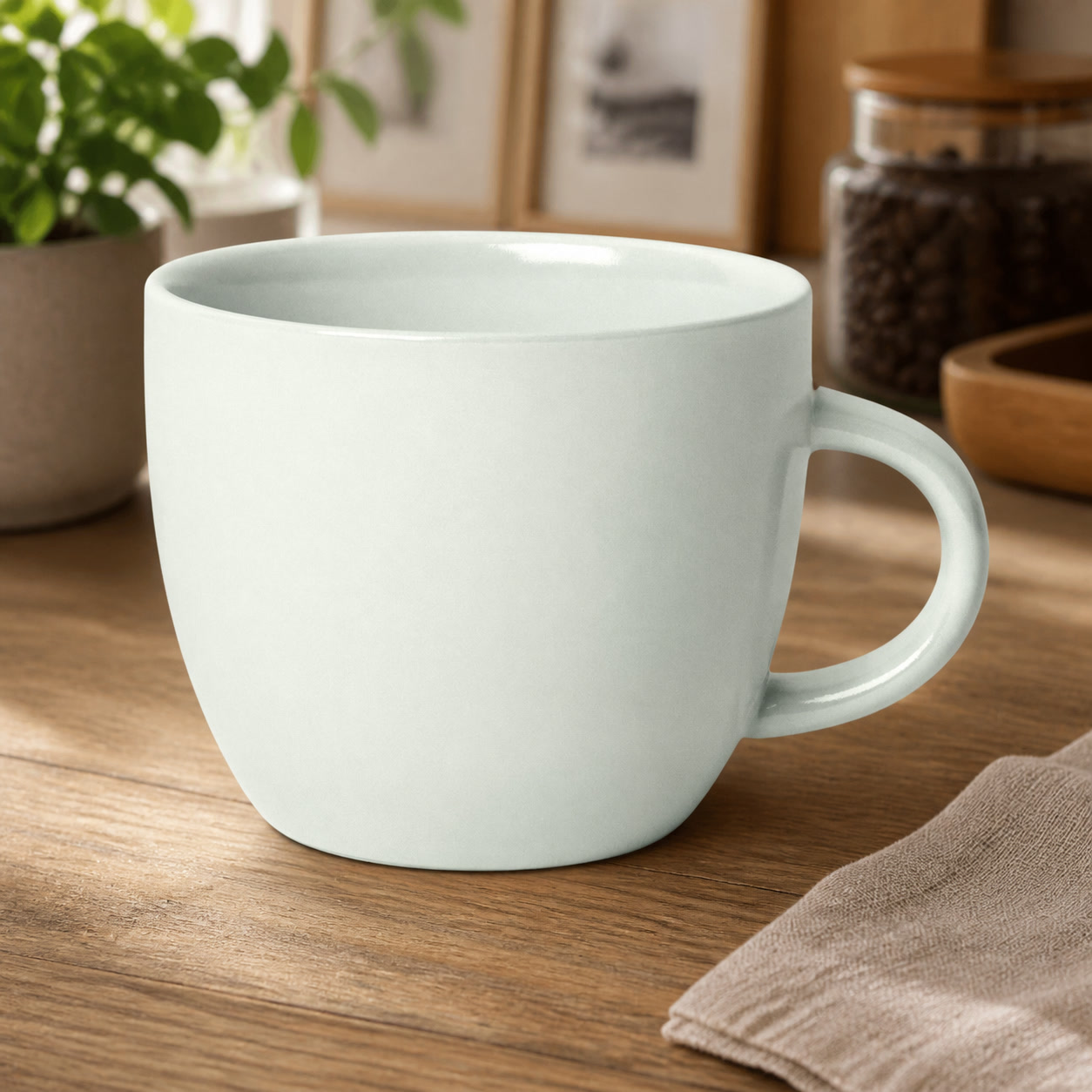 16oz Light Green Stoneware Ave - Coffee Tea Green review and price