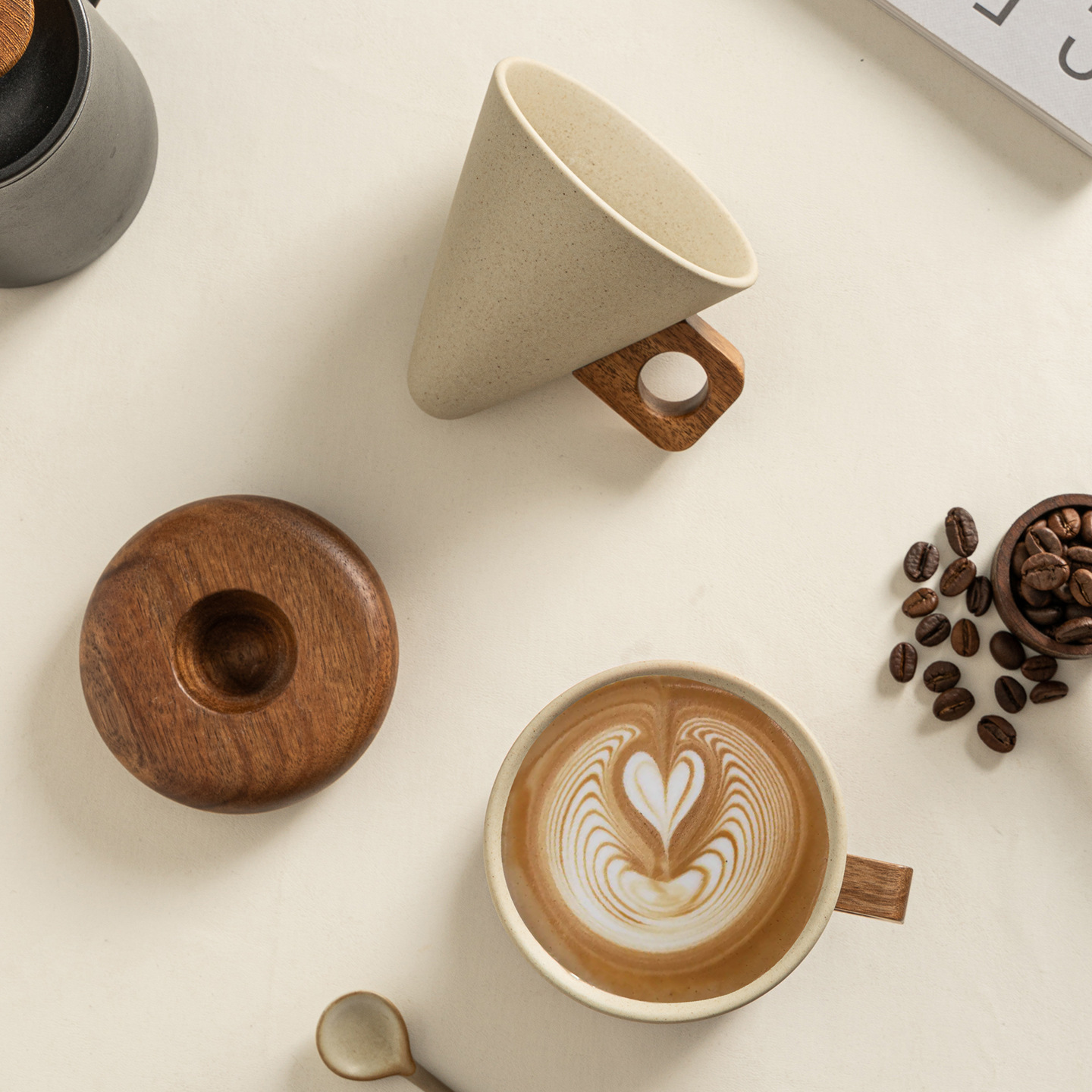 JUSTINLAU 250ML Vintage Cerami - Coffee Tea Friends review and price