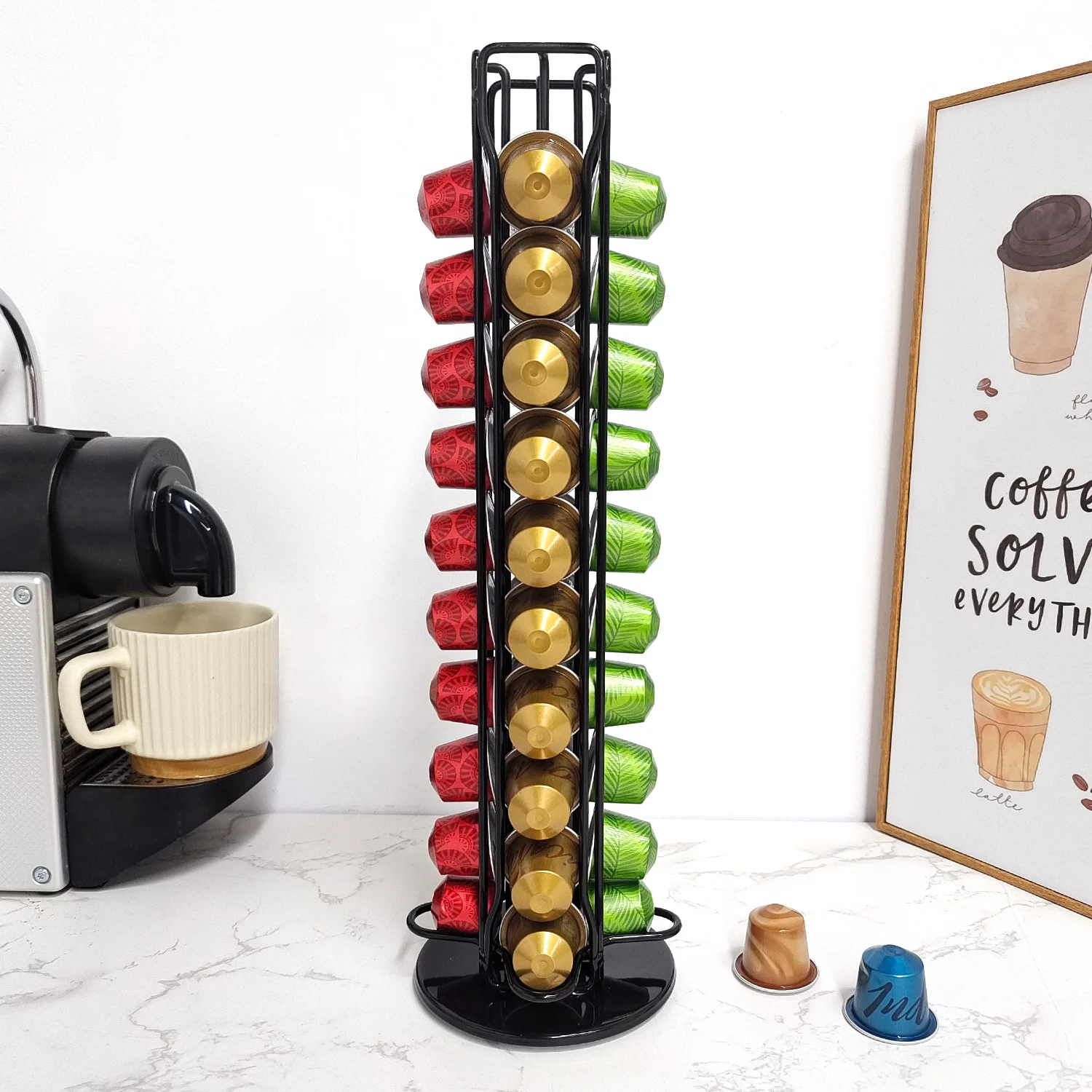 1PC 40 Pod Coffee Capsules Nes - Coffee Tea Stand review and price