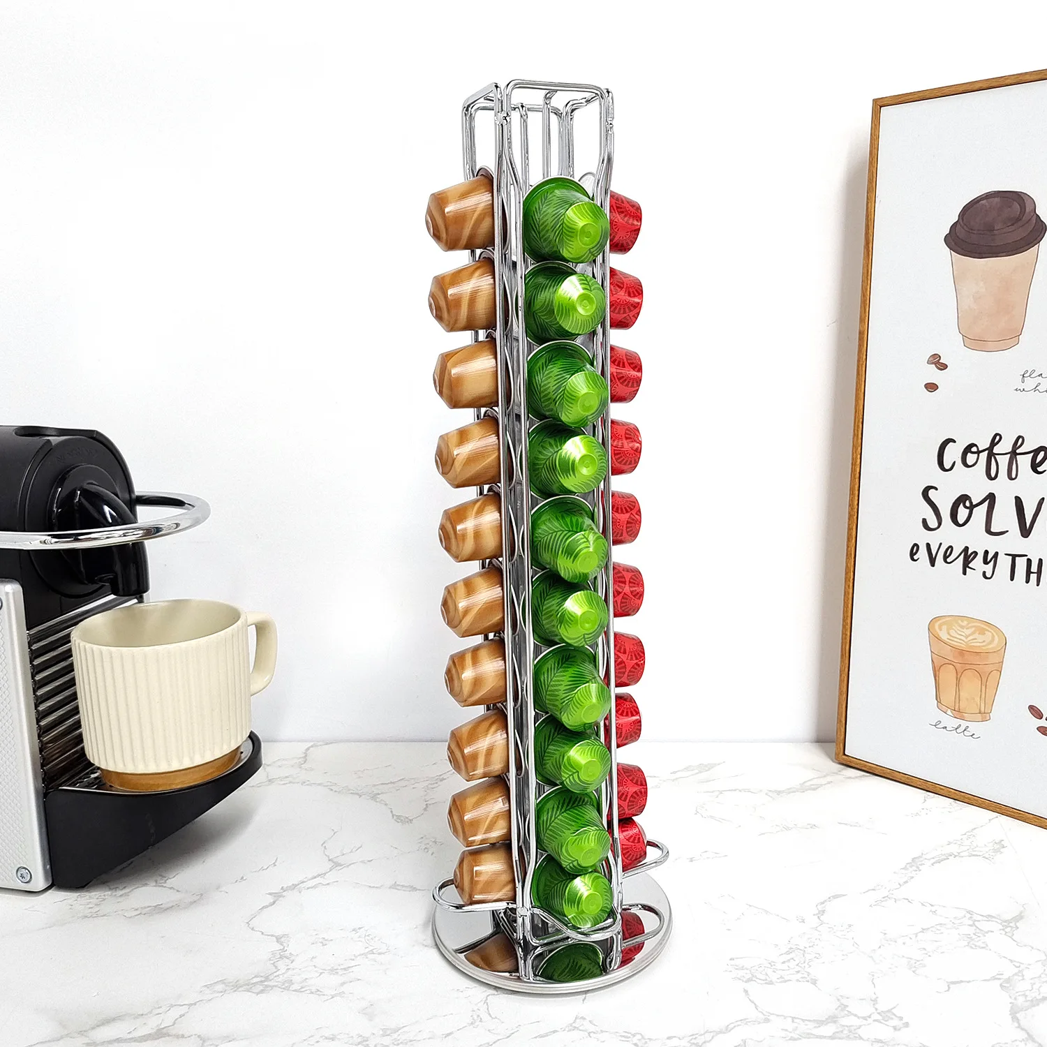1PC 40 Pod Coffee Capsules Nes - Coffee Tea Stand review and price