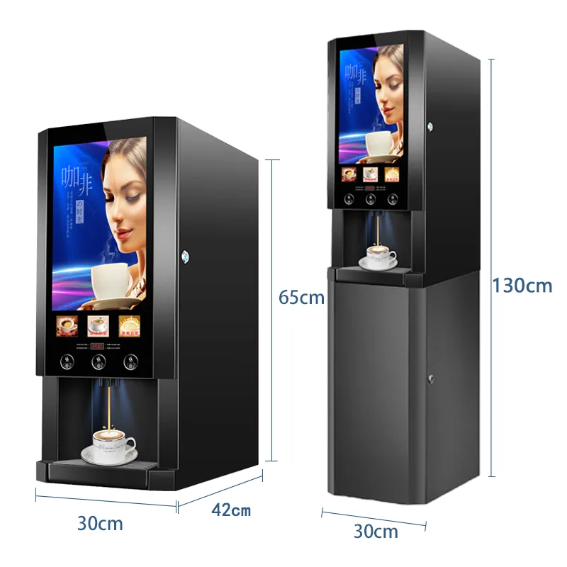 Automatic 3 Hot Flavors Coffee - Coffee Tea Vending Machine review and price