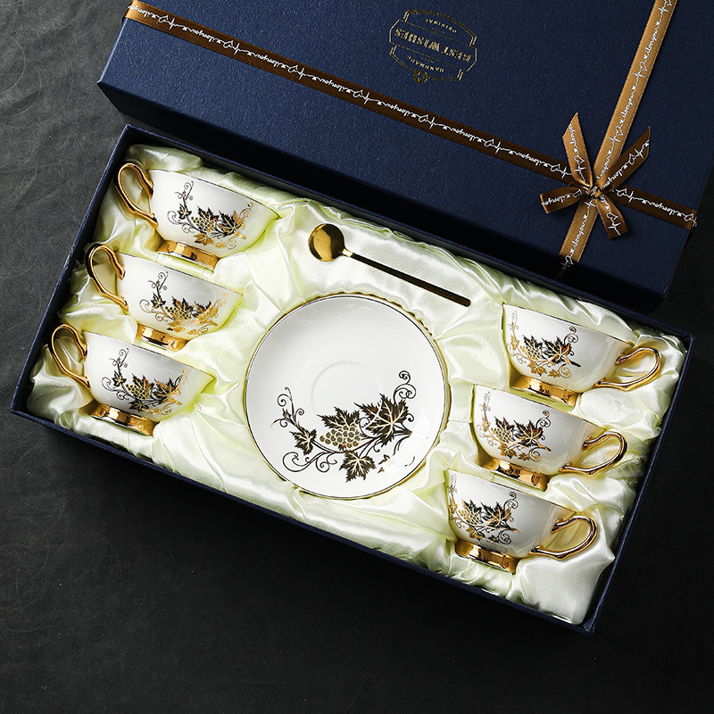 Coffee Cup Small Exquisite Set - Coffee Tea English review and price