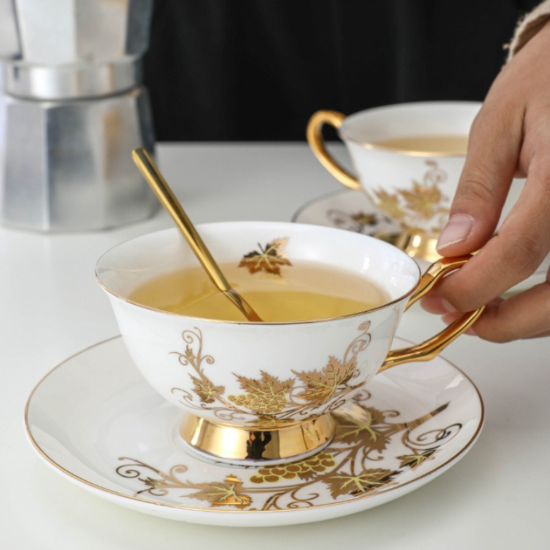 Coffee Cup Small Exquisite Set - Coffee Tea English review and price