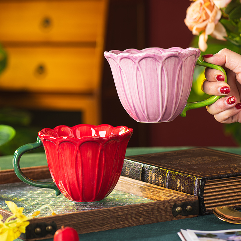 Creative Ceramic Coffee Cup De - Coffee Tea English review and price