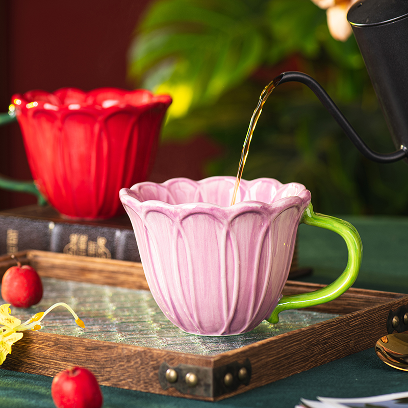 Creative Ceramic Coffee Cup De - Coffee Tea English review and price