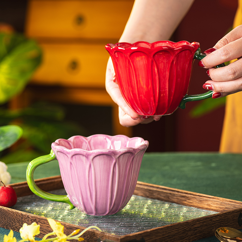 Creative Ceramic Coffee Cup De - Coffee Tea English review and price