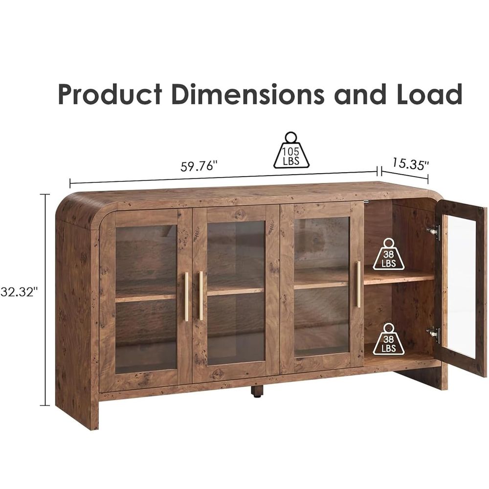 Sideboard Buffet Cabinet with  - Coffee & Tea Collective review and price