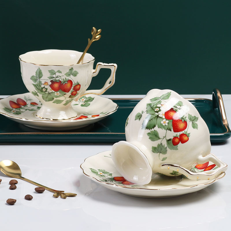 Red Rose European Ceramic Cup  - Coffee Tea English review and price