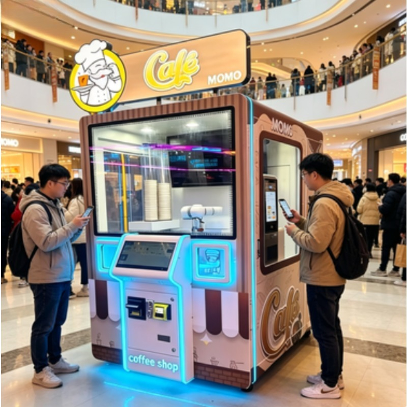 Custom Fully Automatic Coffee  - Coffee Tea Vending Machine review and price