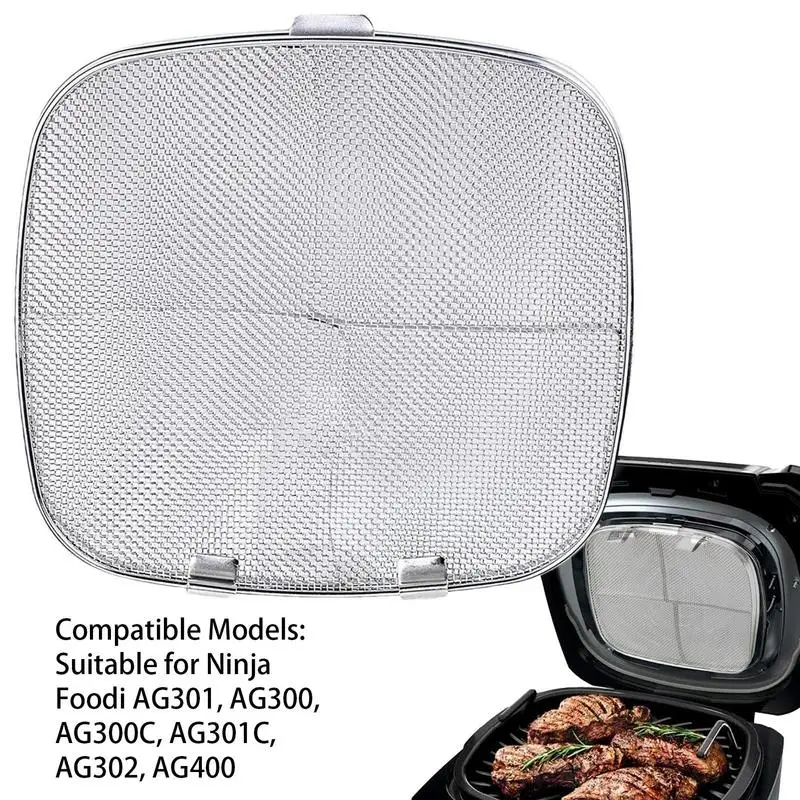 Stainless Steel Splatter Shiel - Ninja Air Fryer Af101 review and price