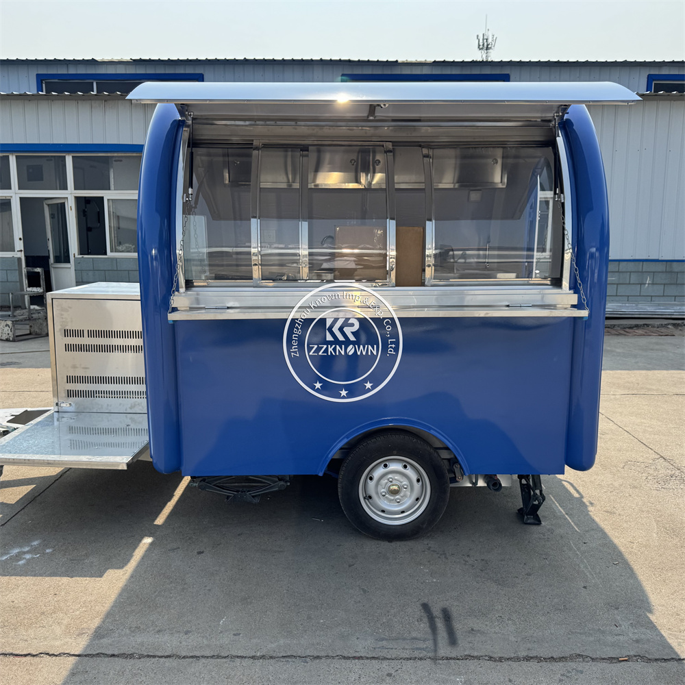 Outdoor Mobile Bar Trailer Tru - Coffee Tea Vending Machine review and price