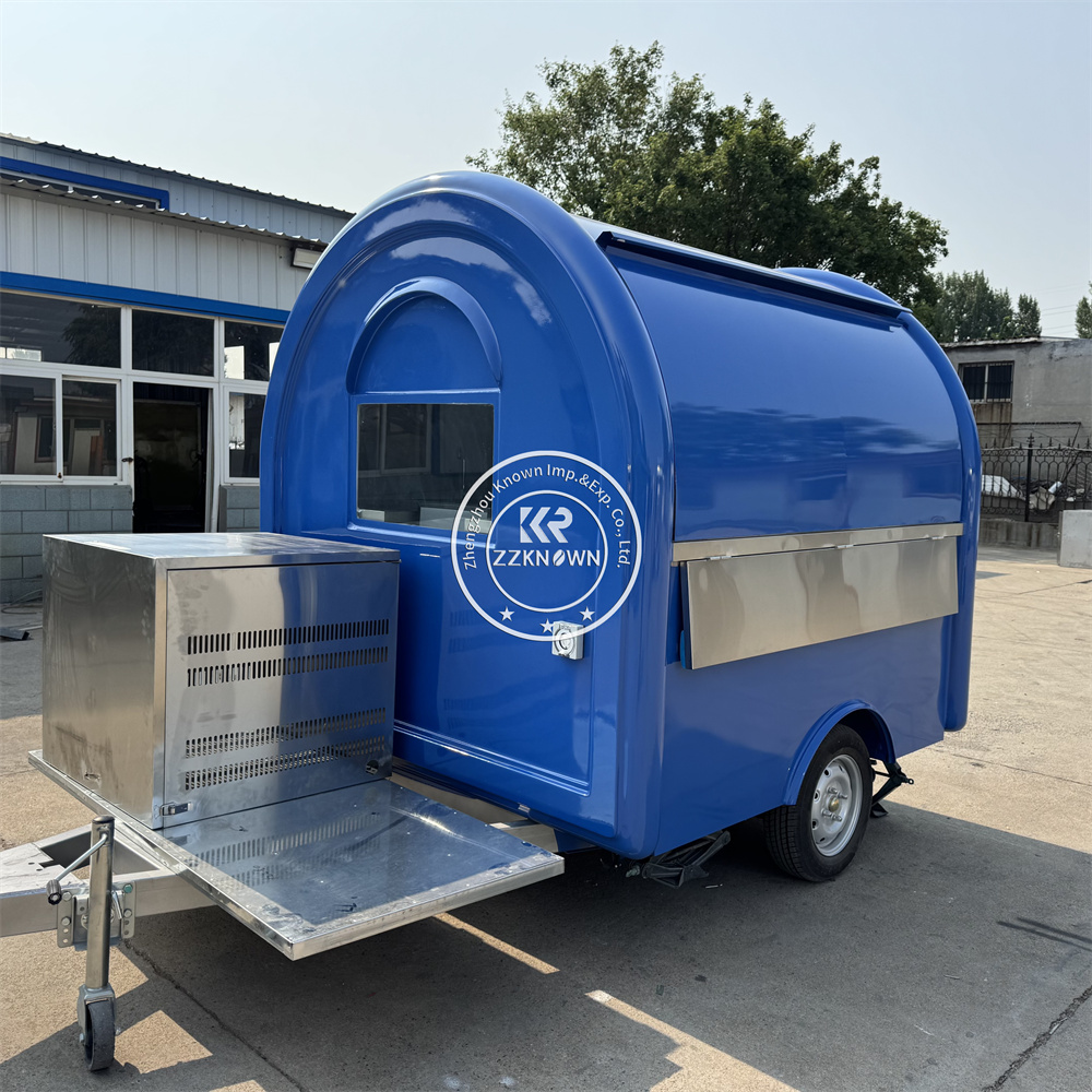 Outdoor Mobile Bar Trailer Tru - Coffee Tea Vending Machine review and price