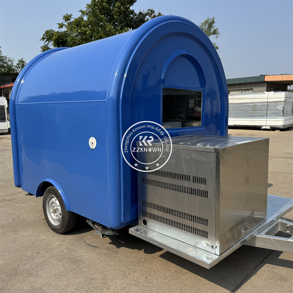 Outdoor Mobile Bar Trailer Tru - Coffee Tea Vending Machine review and price