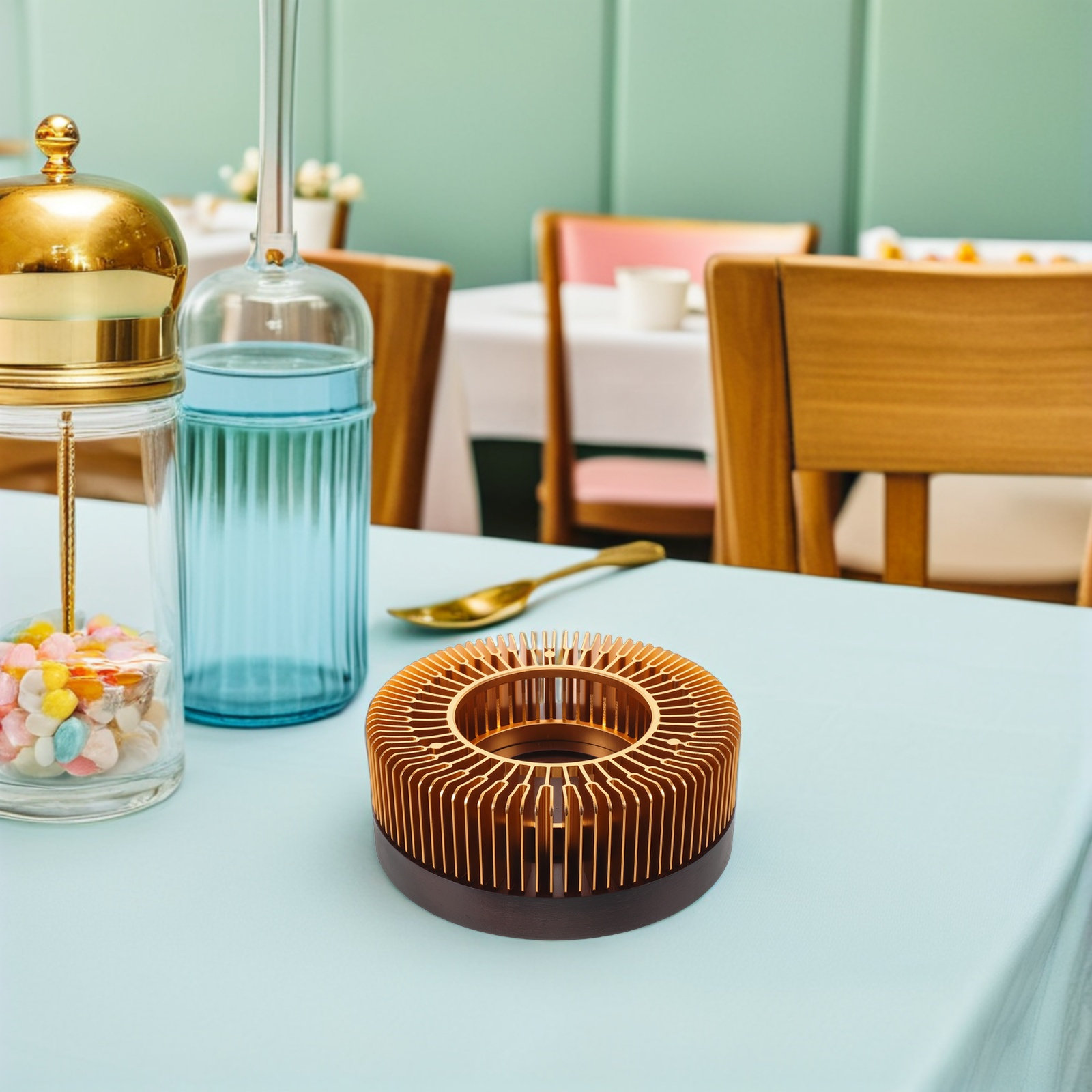 Gold Tea Pot Warmer Heater Alu - Coffee Tea Stand review and price
