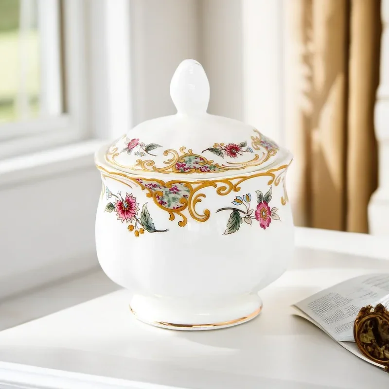 European Style Sugar Bowl for  - Coffee Tea English review and price