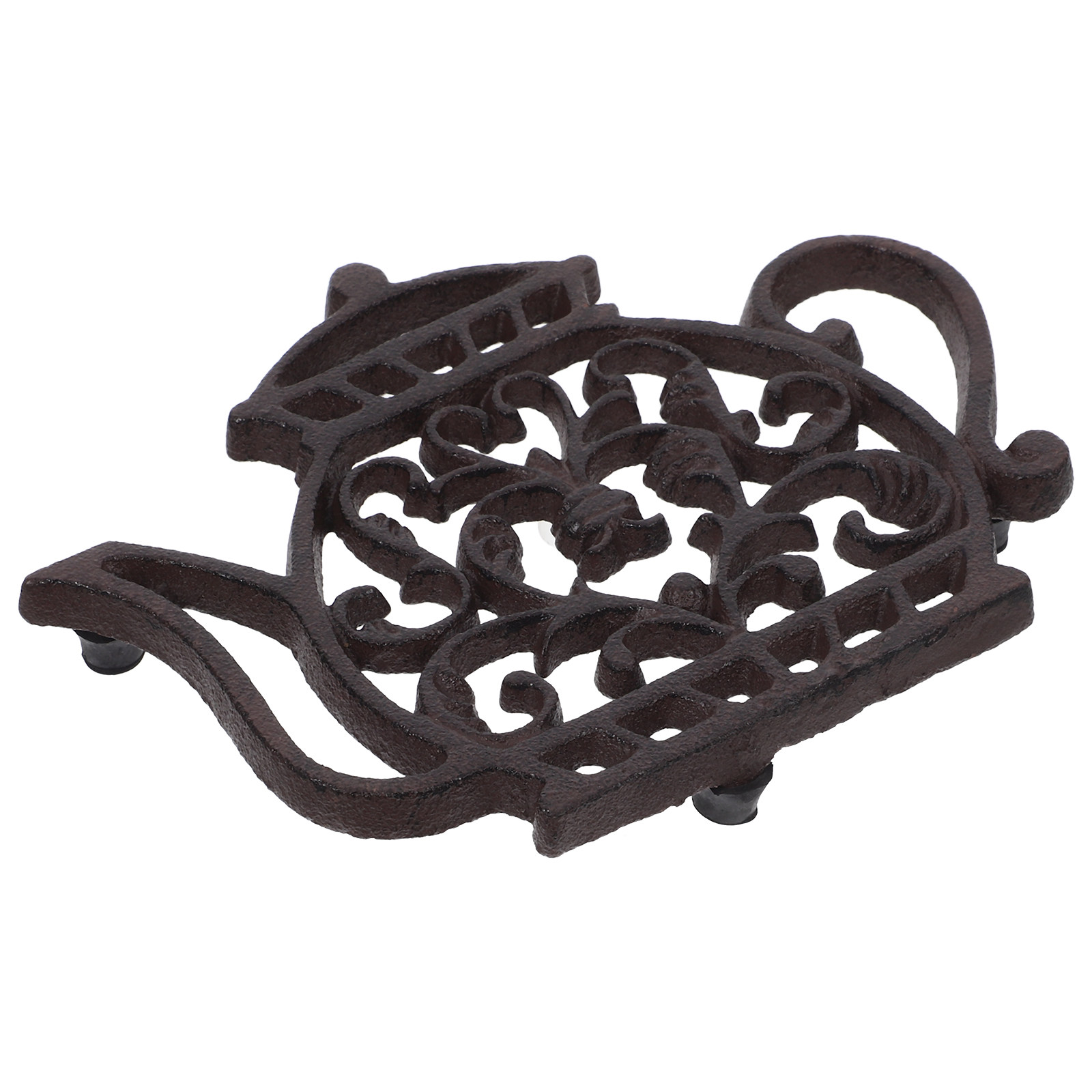 Teapot Shaped Cast Iron Trivet - Cast Iron Teapot review and price